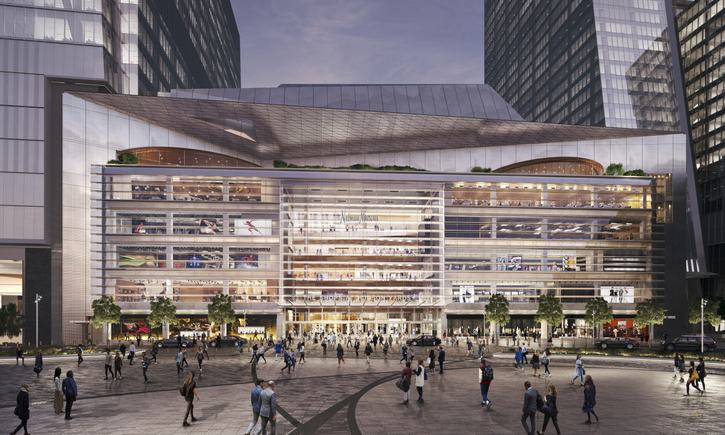 The Shops & Restaurants at Hudson Yards mall is the top outlet mall in NYC