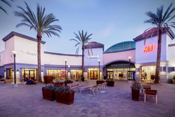 Northridge Fashion Center is the biggest mall in Los Angeles CA