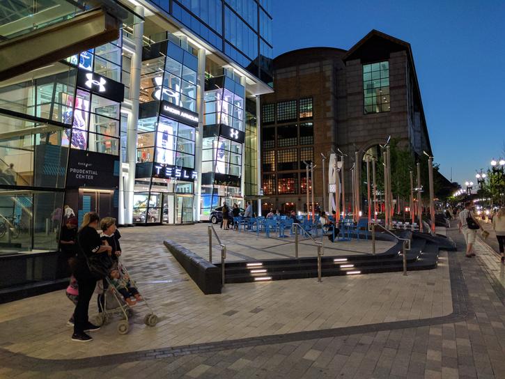 Prudential Centre located at Boylston St is one of the best malls in Boston.