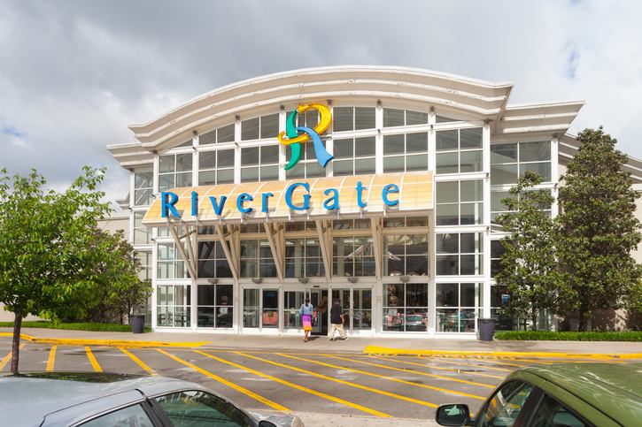 The Rivergate mall is the largest mall in the Nashville