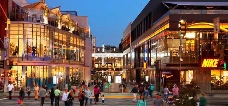 Santa Monica Place is one of the
    best shopping malls in Los Angeles California 