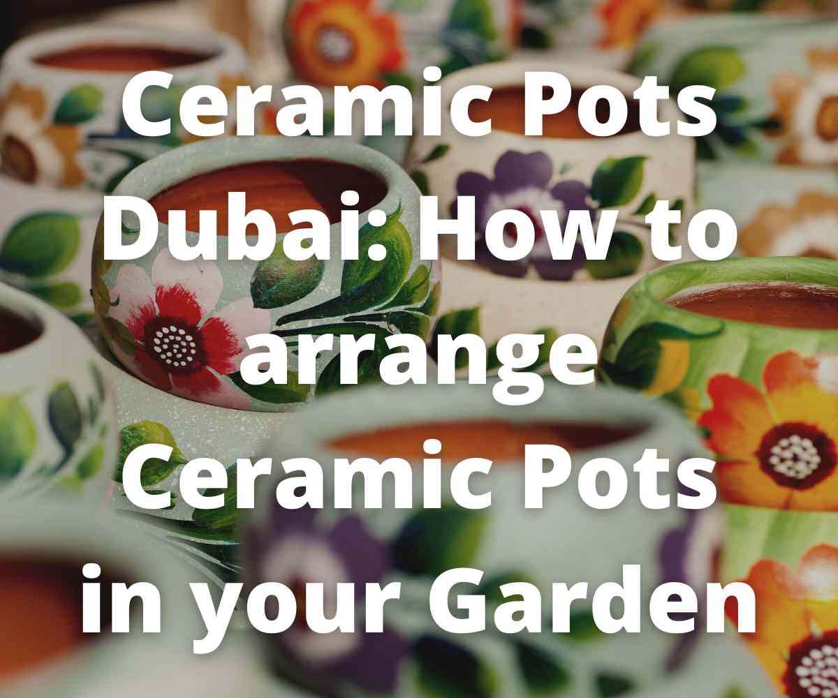 how-to-arrange-ceramic-pots-dubai-in-your-garden